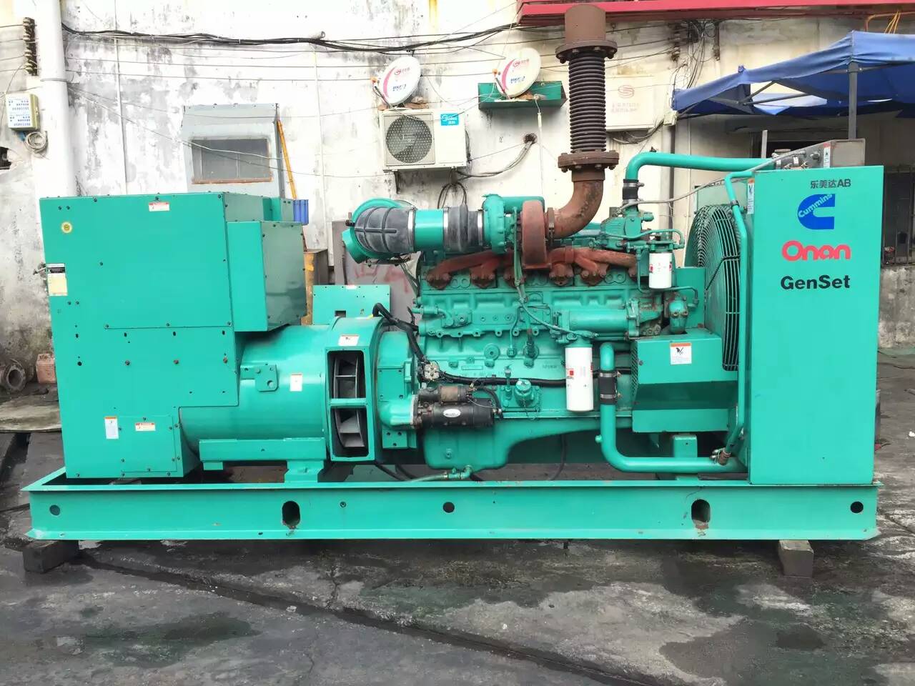 柯城租赁发电机-柴油发电机不正常冒烟的原因